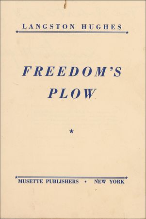 Lot #550 Langston Hughes - Image 1