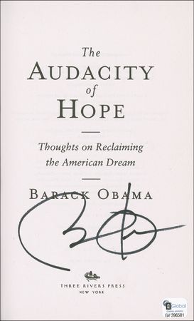Lot #84 Barack Obama Book - Image 1