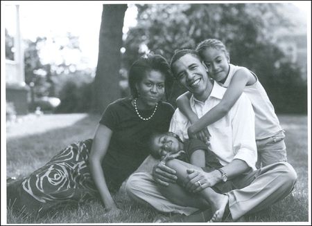 Lot #85 Barack Obama Holiday Card - Image 1