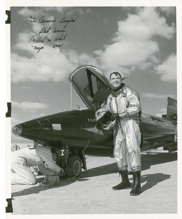 Lot #497 X-15 Pilots: Crossfield and White - Image 2