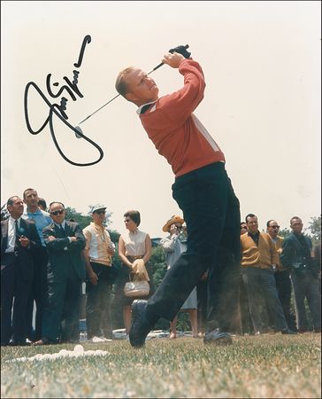 Lot #1337 Arnold Palmer and Jack Nicklaus Signed Photographs - Image 2