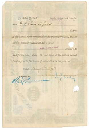 Lot #195 Jay Gould - Image 2