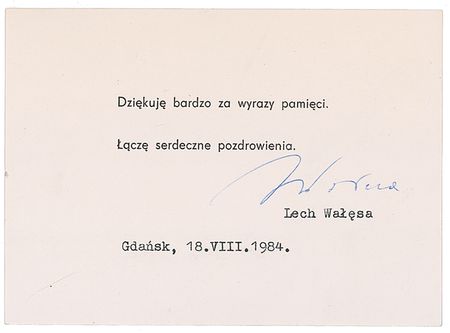 Lot #304 Lech Walesa Group Lot - Image 1