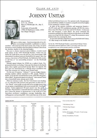Lot #1225 Football Hall of Famers Book - Image 3
