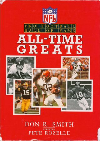 Lot #1225 Football Hall of Famers Book - Image 4