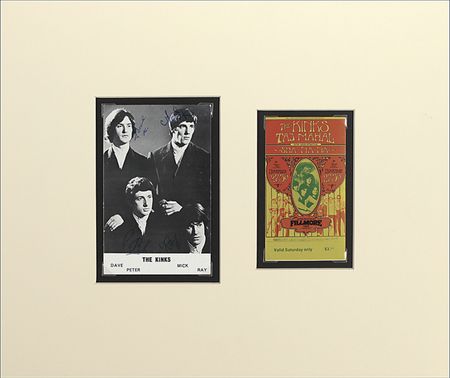 Lot #796 The Kinks Signed Photograph - Image 1