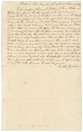Lot #126 George Washington: Washington once again denied land by Great Britain…a clear foreshadowing of the Colonial rift that would soon lead to Revolution - Image 3
