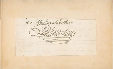 Lot #141 British Autograph Albums: Dickens, Tennyson, George III and IV, Irish patriot Daniel O’Connell, and several Prime Ministers Peel, Russell, and Palmerston highlight a British autograph collection - Image 1