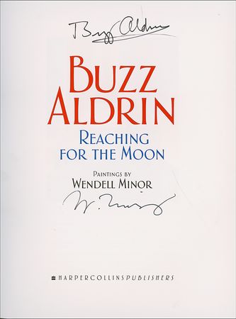Lot #412 Buzz Aldrin Book - Image 1