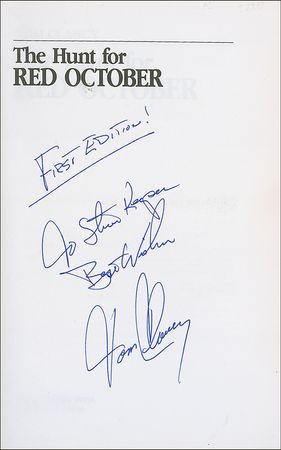 Lot #523 Tom Clancy Book - Image 1