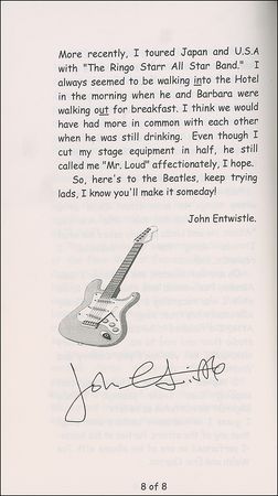 Lot #723 Beatles Tribute Book - Image 2