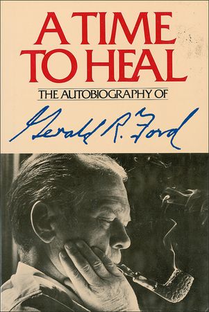 Lot #12 Jimmy Carter and Gerald Ford Books - Image 2