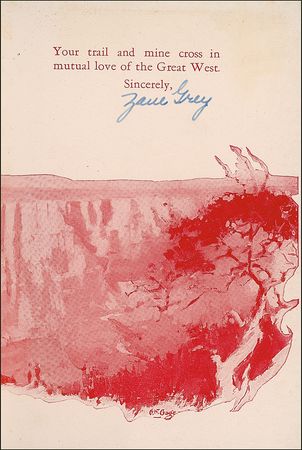 Lot #540 Zane Grey Book - Image 1