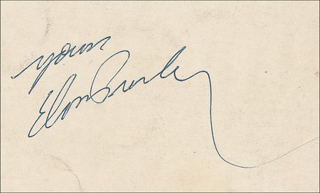 Lot #838 Elvis Presley Signed Photograph - Image 3