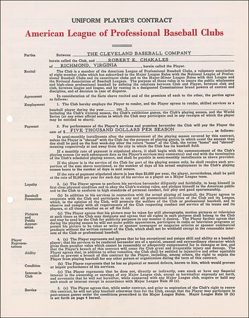 Lot #1238 Hank Greenberg Signed Document - Image 1