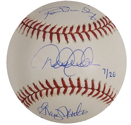 Lot #1331 NY Yankees Captains Baseball - Image 2