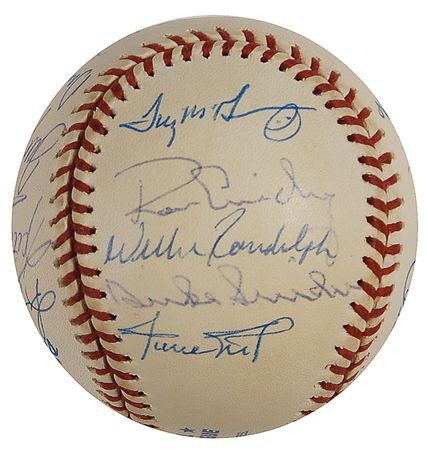 Lot #1322 NY Greats Baseball - Image 3