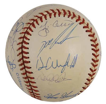 Lot #1322 NY Greats Baseball - Image 5