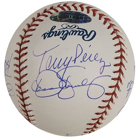Lot #1166 Baseball Hall of Famers Baseball - Image 3