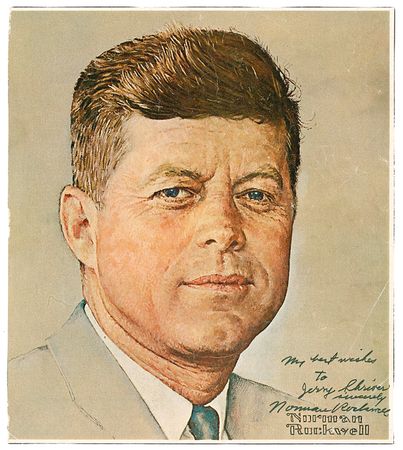 Lot #587 Norman Rockwell: Rockwell concedes to technology: “For a long time I was against using photographs but now I work almost completely from photographs” - Image 1