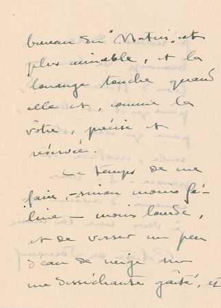 Lot #526 Colette Handwritten Letter Signed - Image 2