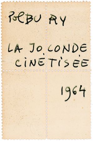 Lot #514 Pol Bury Stamp Block - Image 2