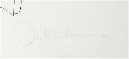 Lot #729 Beatles: John Lennon: Lennon signs a Bag One Honeymoon litho - Image 2
