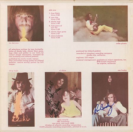 Lot #784 Iron Butterfly Album - Image 2