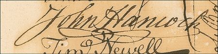 Lot #200 John Hancock: Hancock signs as a Boston selectman - Image 2