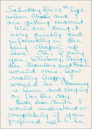Lot #962 Audrey Hepburn: ?I am keeping it a dark secret from the press? - Image 2