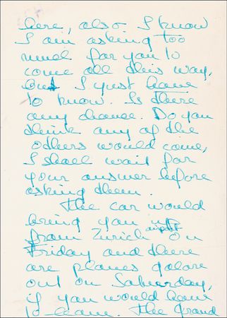 Lot #962 Audrey Hepburn: ?I am keeping it a dark secret from the press? - Image 3