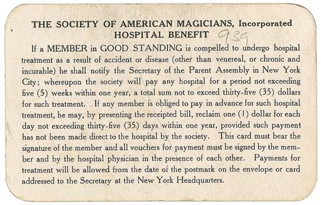 Lot #971 Harry Houdini: Houdini endorses the S.A.M. membership of a Philadelphia attorney - Image 2