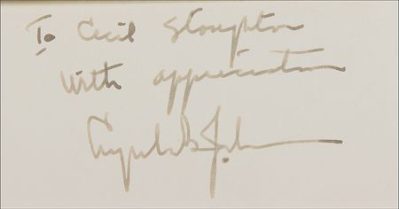 Lot #61 Lyndon B. Johnson: Signed ball thrown out by LBJ at the 1965 Washington Senators season opener, with accompanying signed photo inscribed to the White House photographer - Image 4