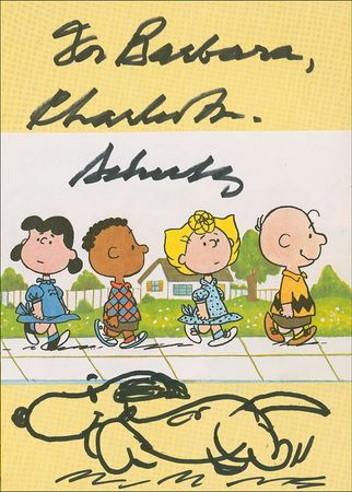 Lot #662 Charles Schulz Book - Image 1