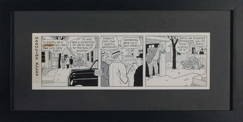 Lot 667 Gasoline Alley: Frank King and Dick Moores Comic Strip