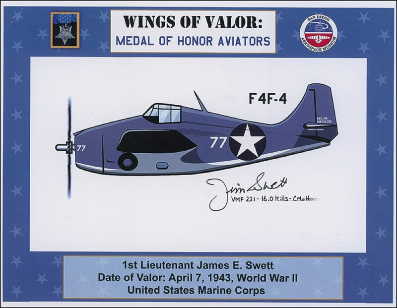 Lot 452 Aviators: Medal of Honor Recipients