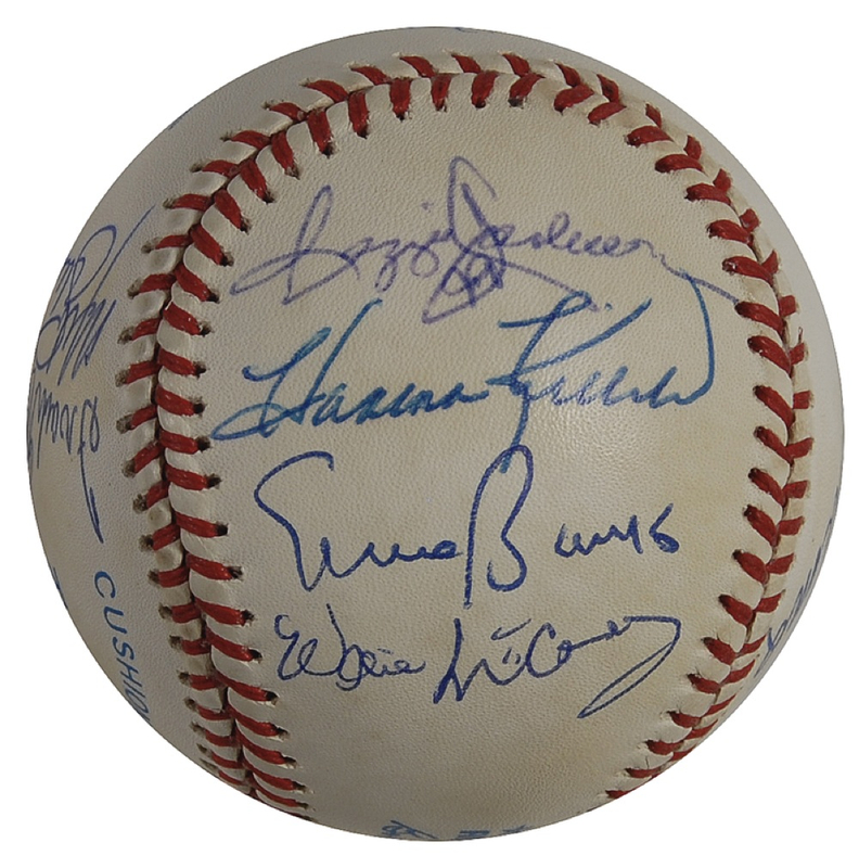 Lot 1100 Baseball: 500 Home Run Hitters Baseball