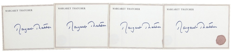 Lot 317 Margaret Thatcher Bookplates