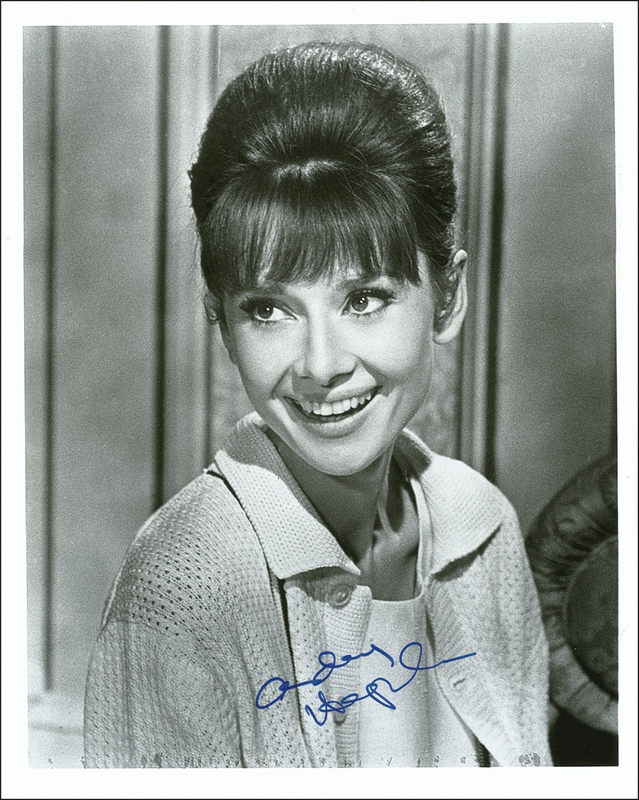 Lot 915 Audrey Hepburn Signed Photograph