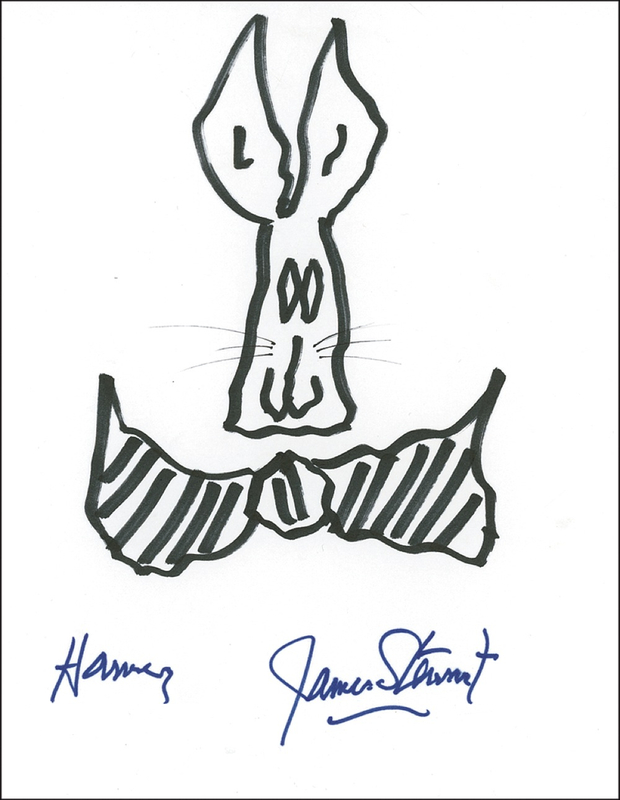 Lot 1025 James Stewart Sketch