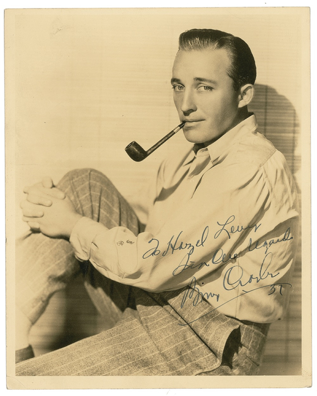 Lot 866 Bing Crosby Signed Photograph