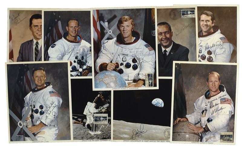Lot 447 Astronauts Signed Photographs