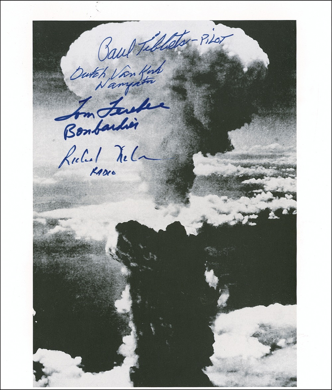 Lot 354 Enola Gay Signed Photograph