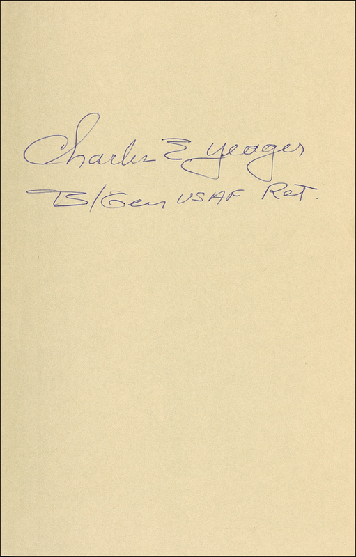 Lot 516 Chuck Yeager Books