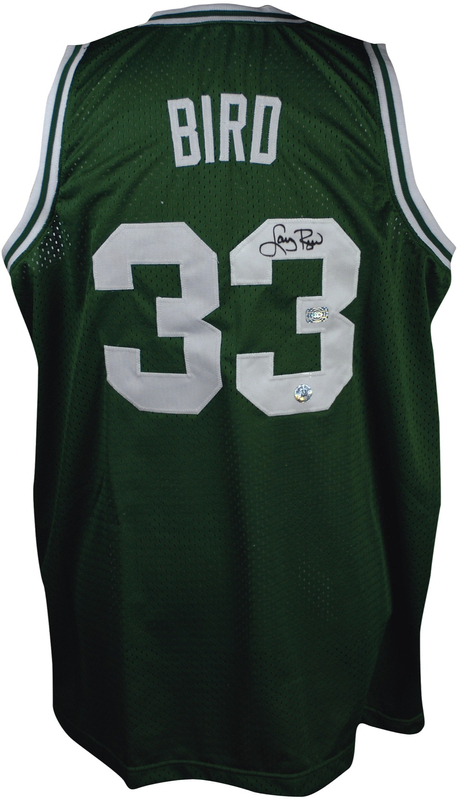 Lot 1108 Larry Bird Basketball Jersey