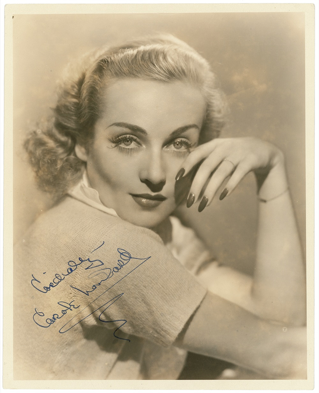 Lot 960 Carole Lombard: Breathtaking photo of the ?Profane Angel?