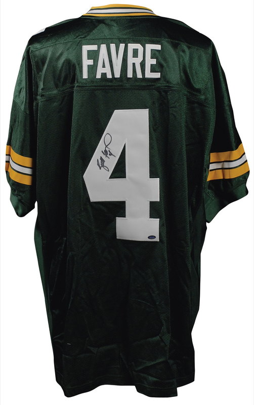 Lot 1141 Brett Favre Football Jersey