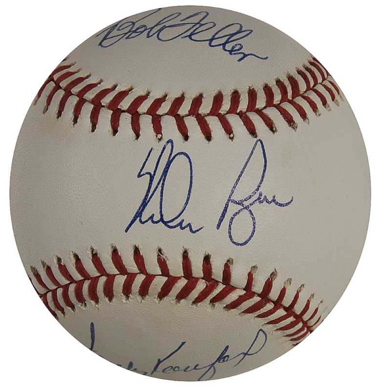 Lot 1093 Baseball Hall of Famers Baseball