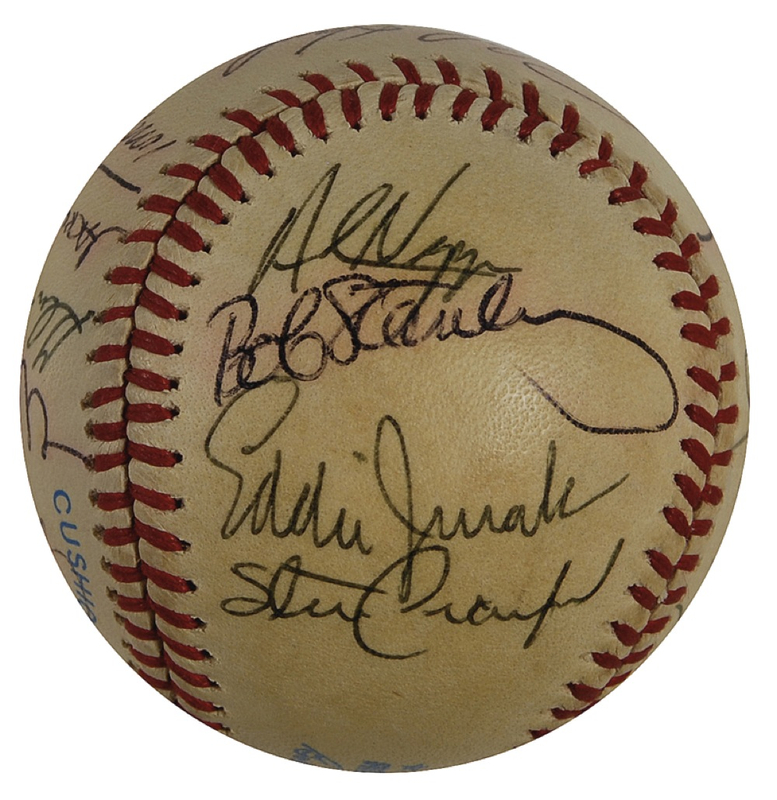 Lot 1111 Boston Red Sox Baseball