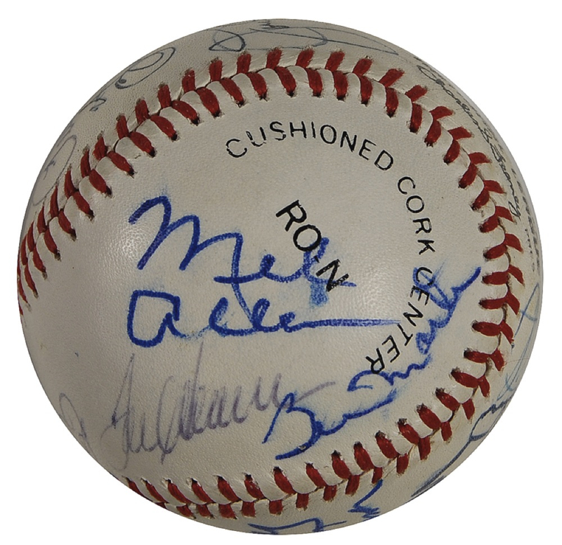 Lot 1091 Baseball Greats Baseball